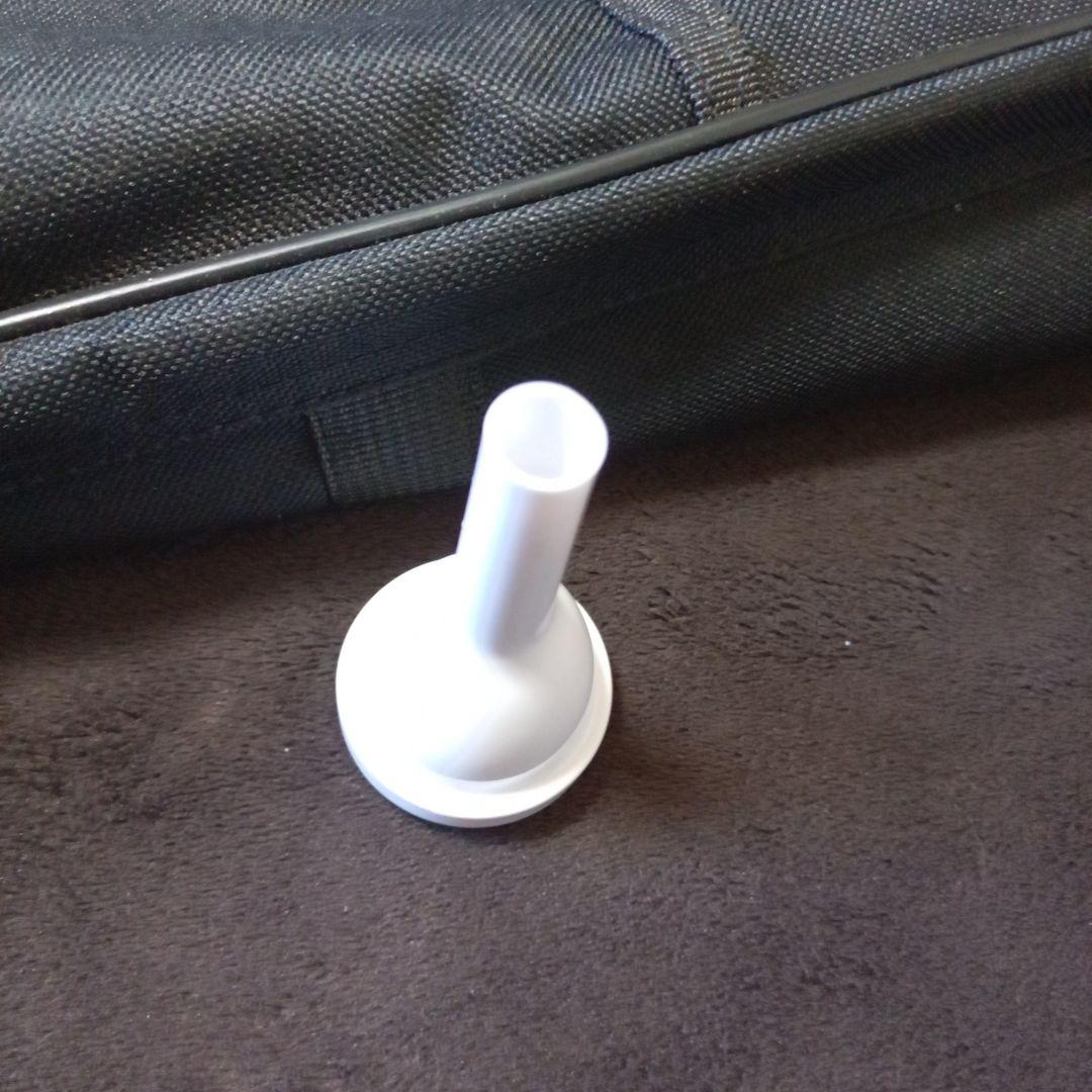 ZO プラスチックテナートロンボーン 本体 パープル ソフトケース マウスピース