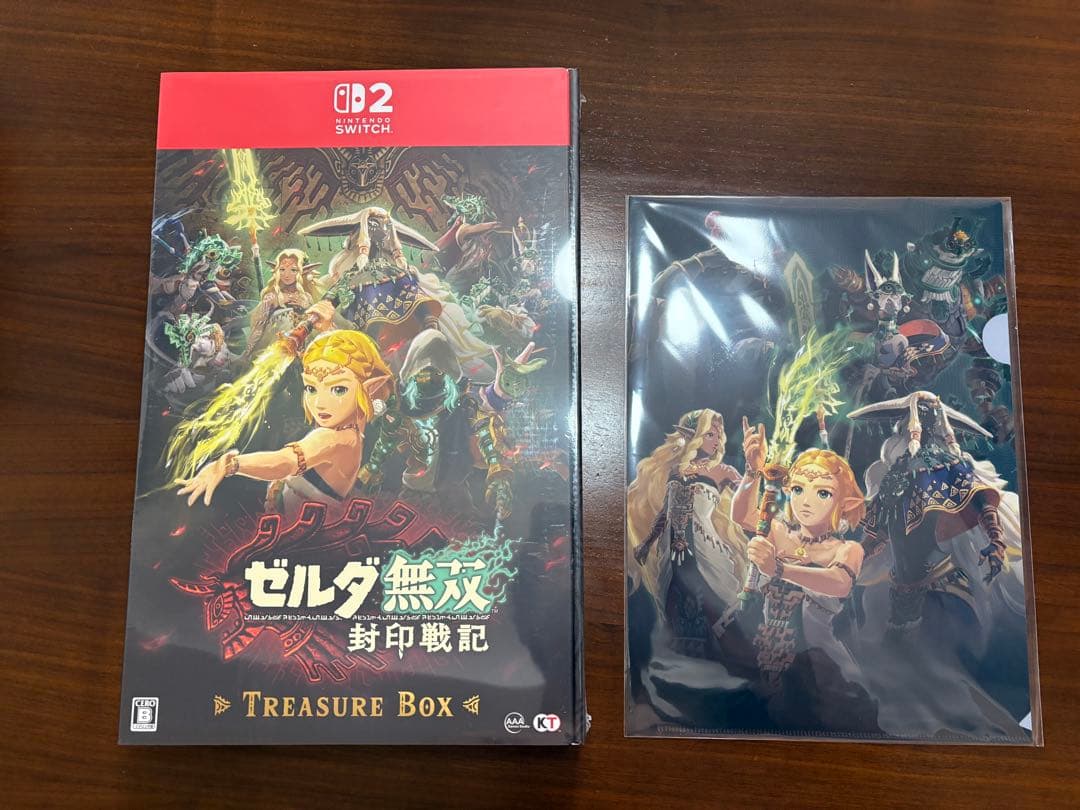 新品未開封 ゼルダ無双封印戦記 TREASURE BOX (switch2)