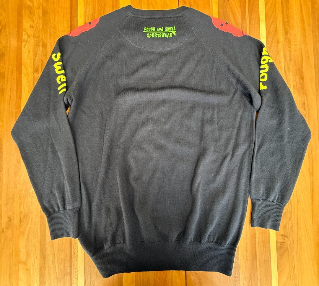 ROUGH and SWELL セーター 紺