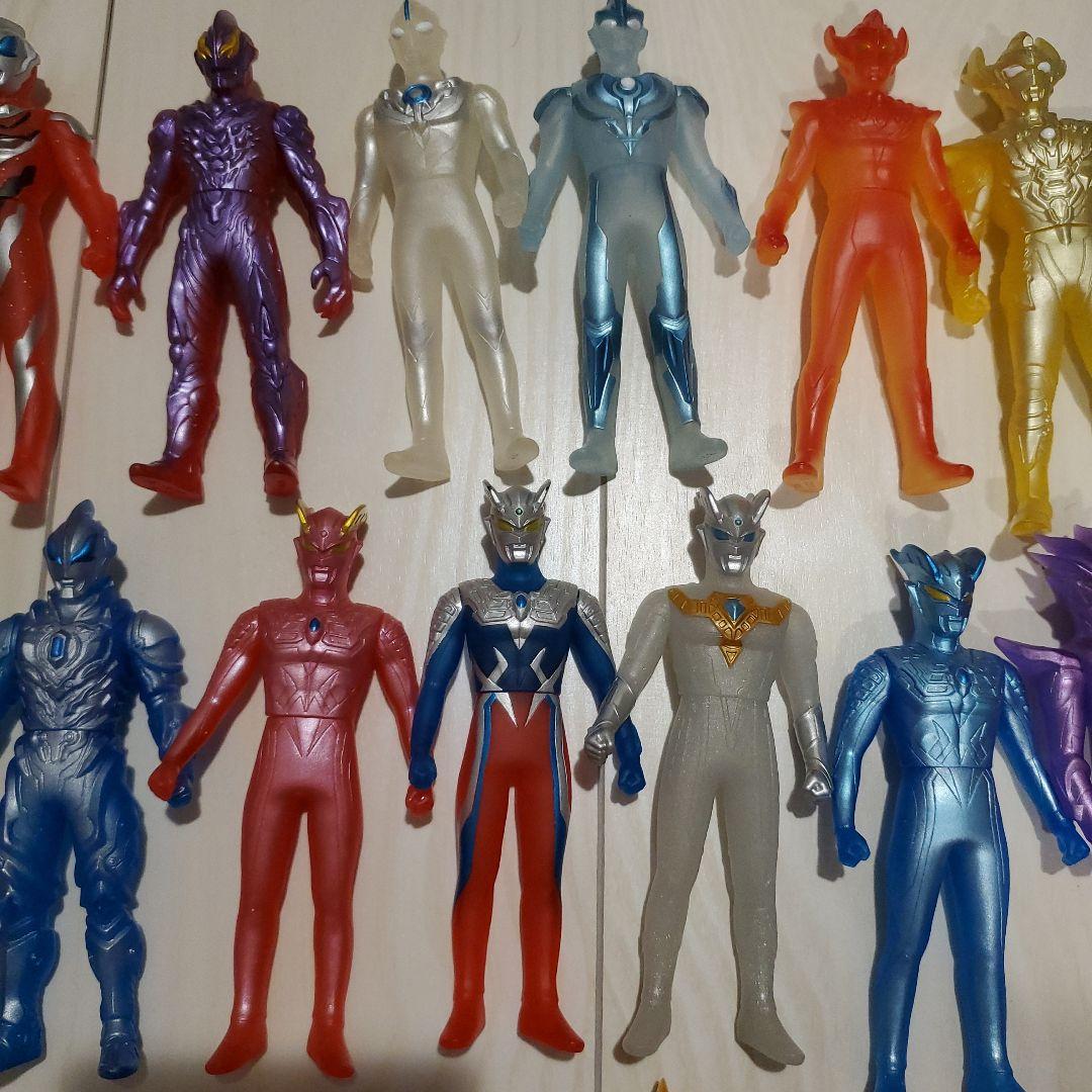 ナムコ限定など　ウルトラマン　怪獣ソフビ　31体セット