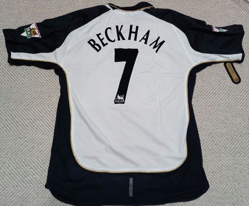 再値下げ【新品】マンチェスターユナイテッド100周年モデル  ベッカム　半袖