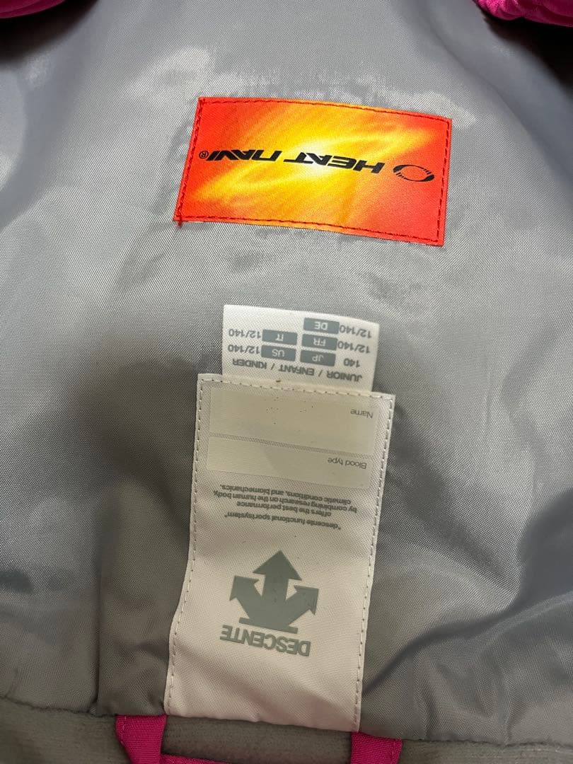 デサント　スキーウェア　140