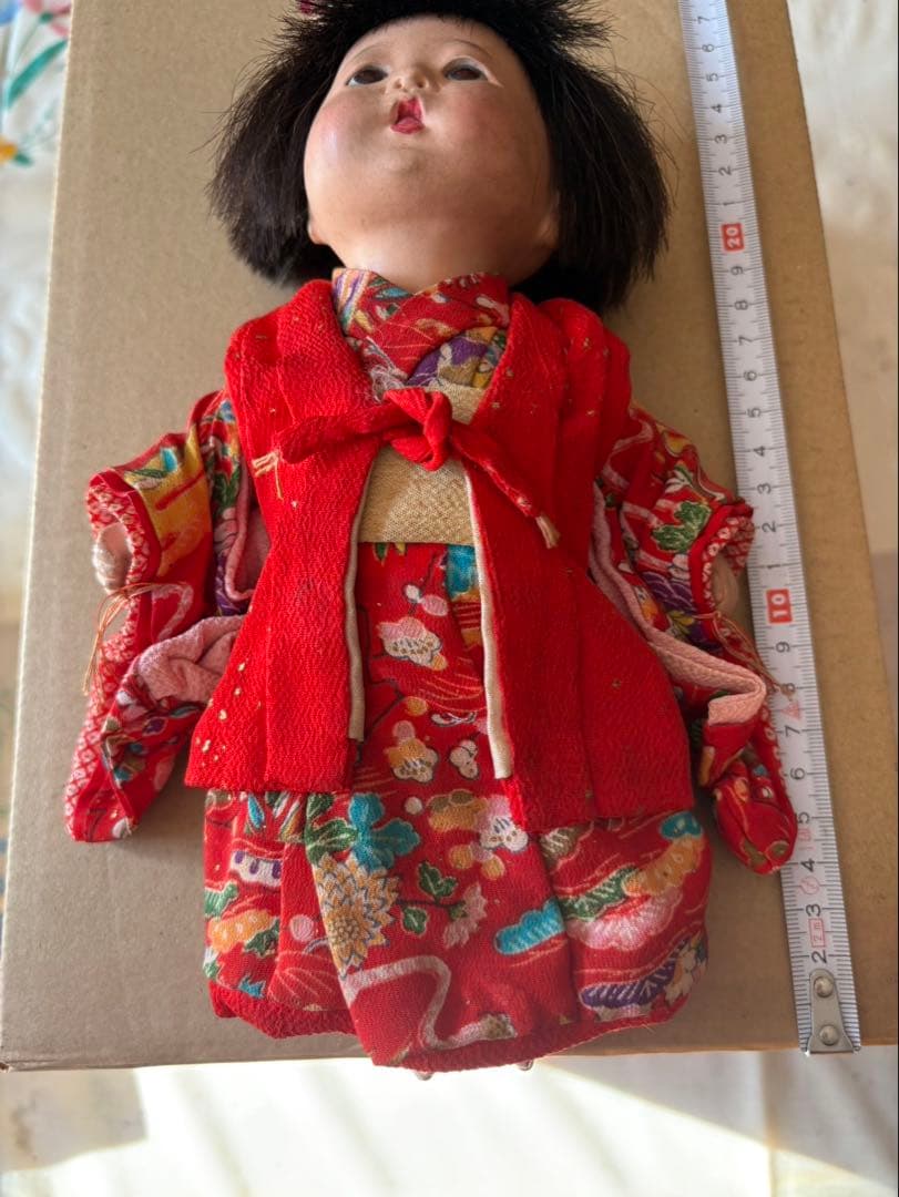 抱き人形 レトロ 和風 着物