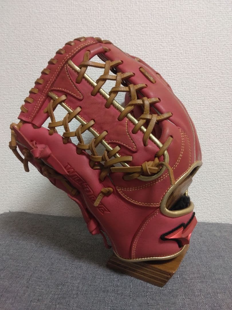 ミズノ一般軟式外野手 ウィルドライブレッド 左投げ(左利き)用