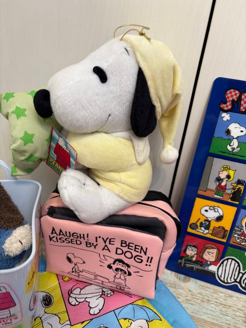 スヌーピー　peanuts ぬいぐるみ　ポーチ　文具　手袋　イヤーマフ　まとめ売
