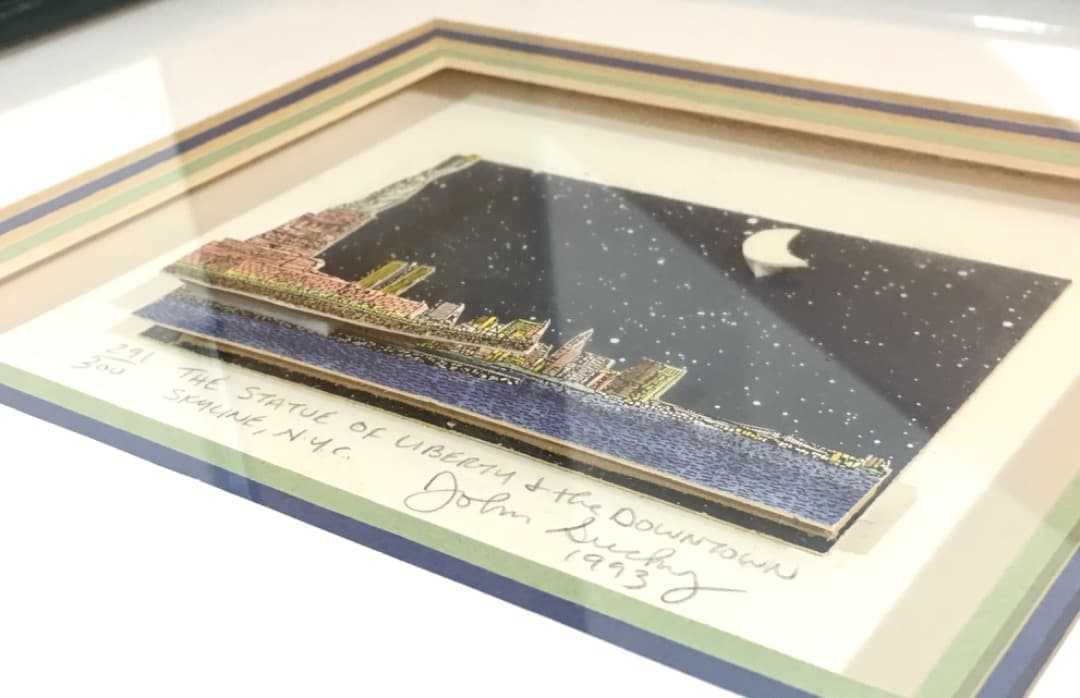 ○John Suchy ジョン・サッチー 自由の女神 1993年 3Dアート