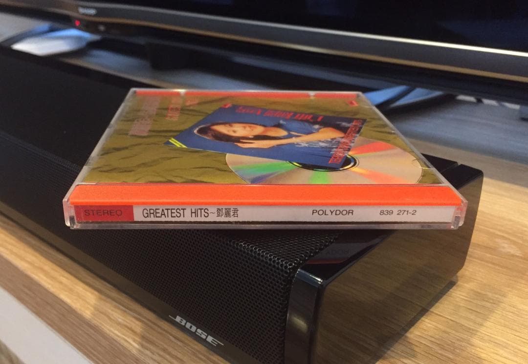 美品全面蒸着版CD－鄧麗君テレサテン・1989年「 Greatest Hits」