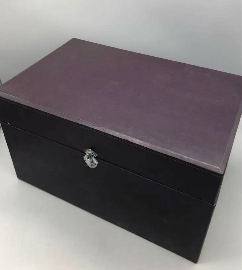 新品未使用箱入りボヘミアクリスタルカットフラワーベース花瓶31cm高級工芸品