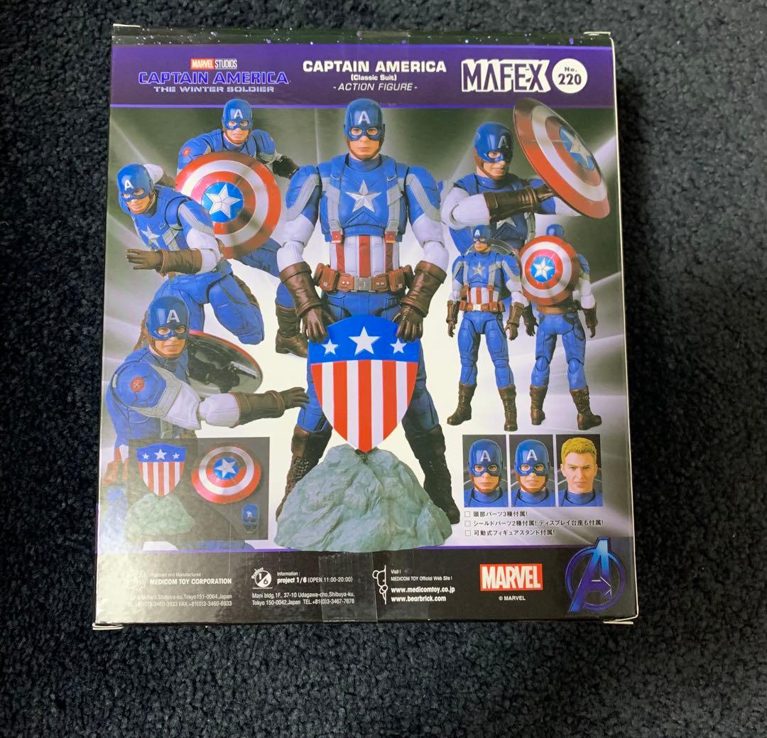 MAFEX キャプテンアメリカ　ウィンターソルジャー クラシックスーツ