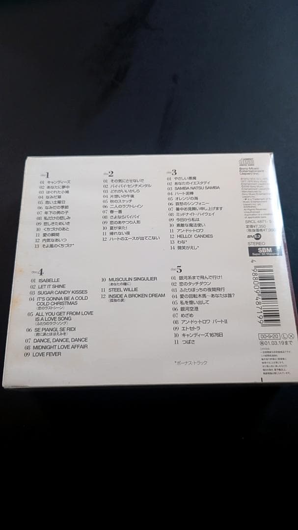 CD:キャンディーズ 1676日