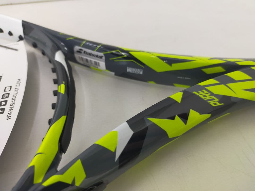 Babolat Pure テニスラケット グレー/イエロー