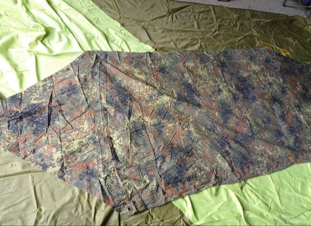 ドイツ軍 軍幕 パップテント2枚 セット