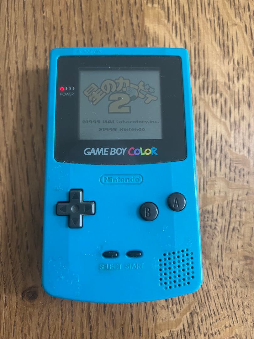 【動作確認済】ゲームボーイカラー　＋　カセット