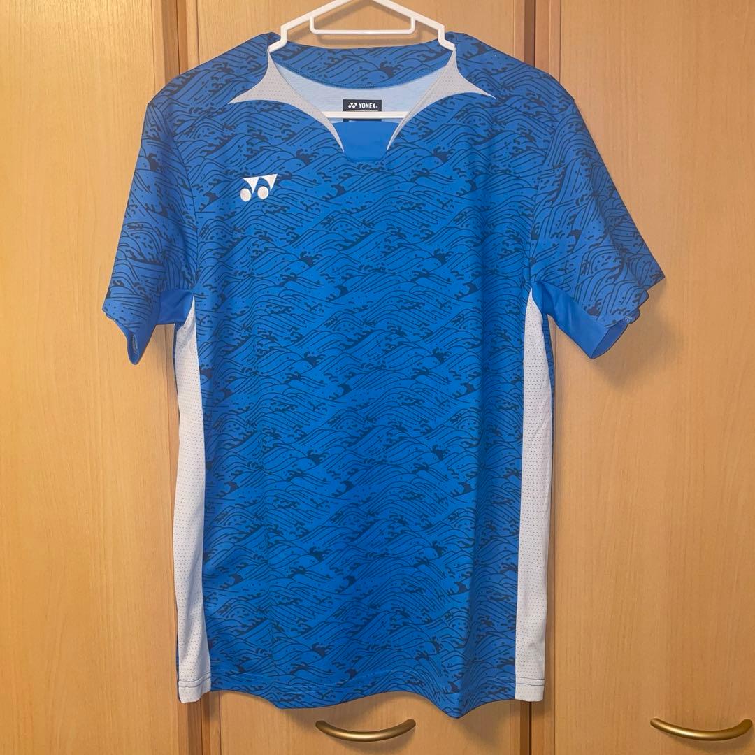 【YONEX】バドミントン 日本代表モデル Lサイズ ブルー
