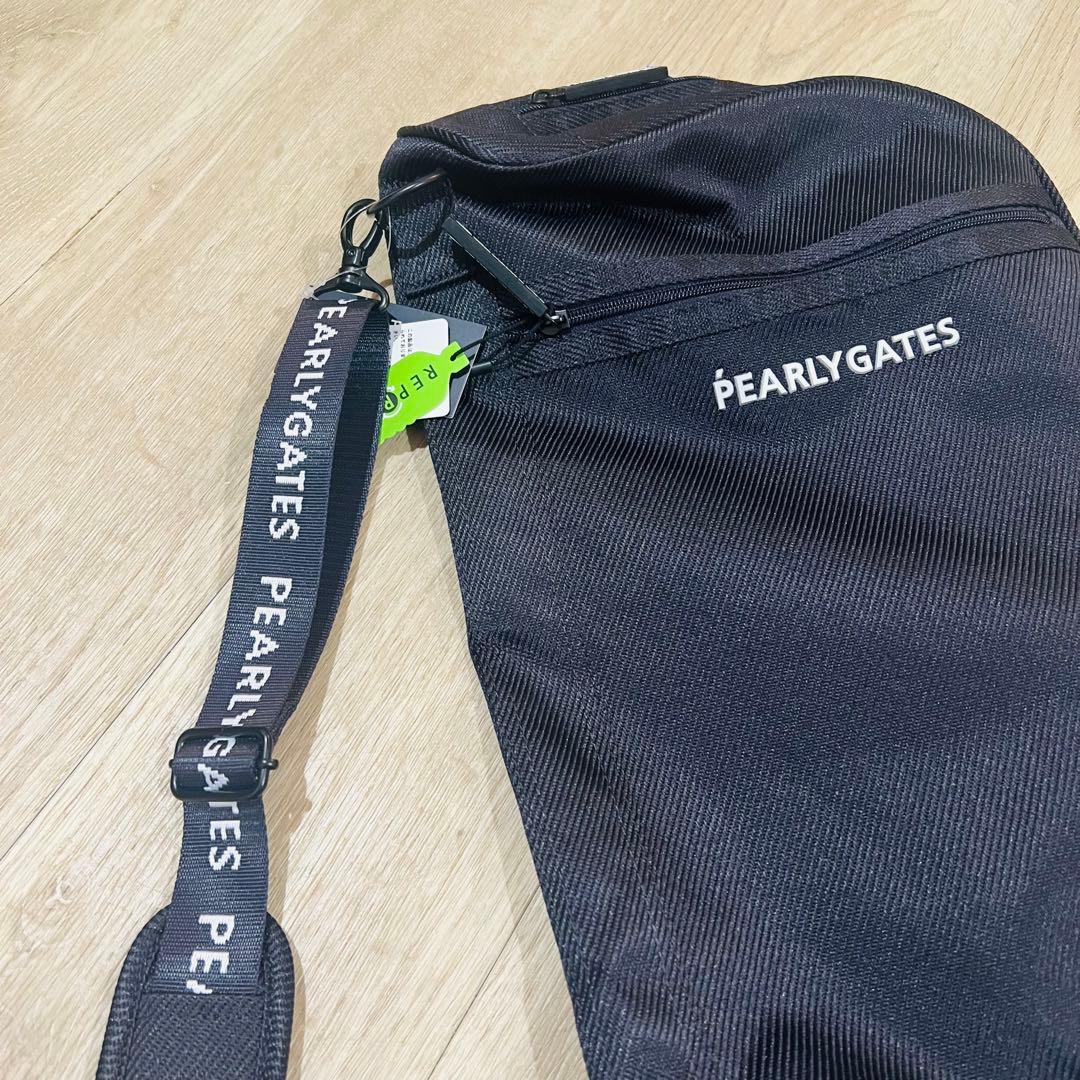 【新品未使用】パーリーゲイツ PG クラブケース ゴルフバック ネイビー