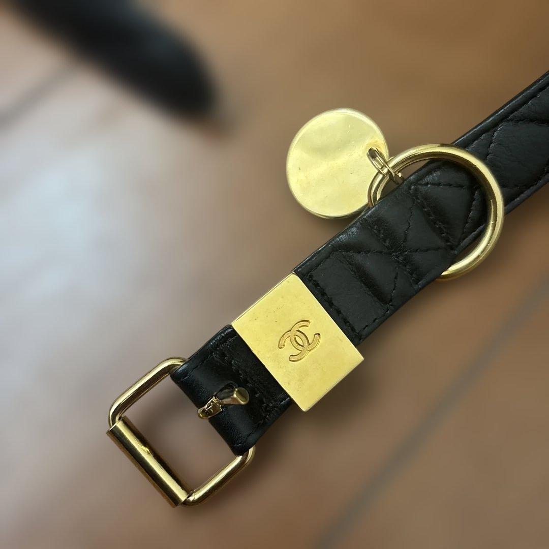 未使用品⭐️CHANEL⭐️ドッグリード&首輪