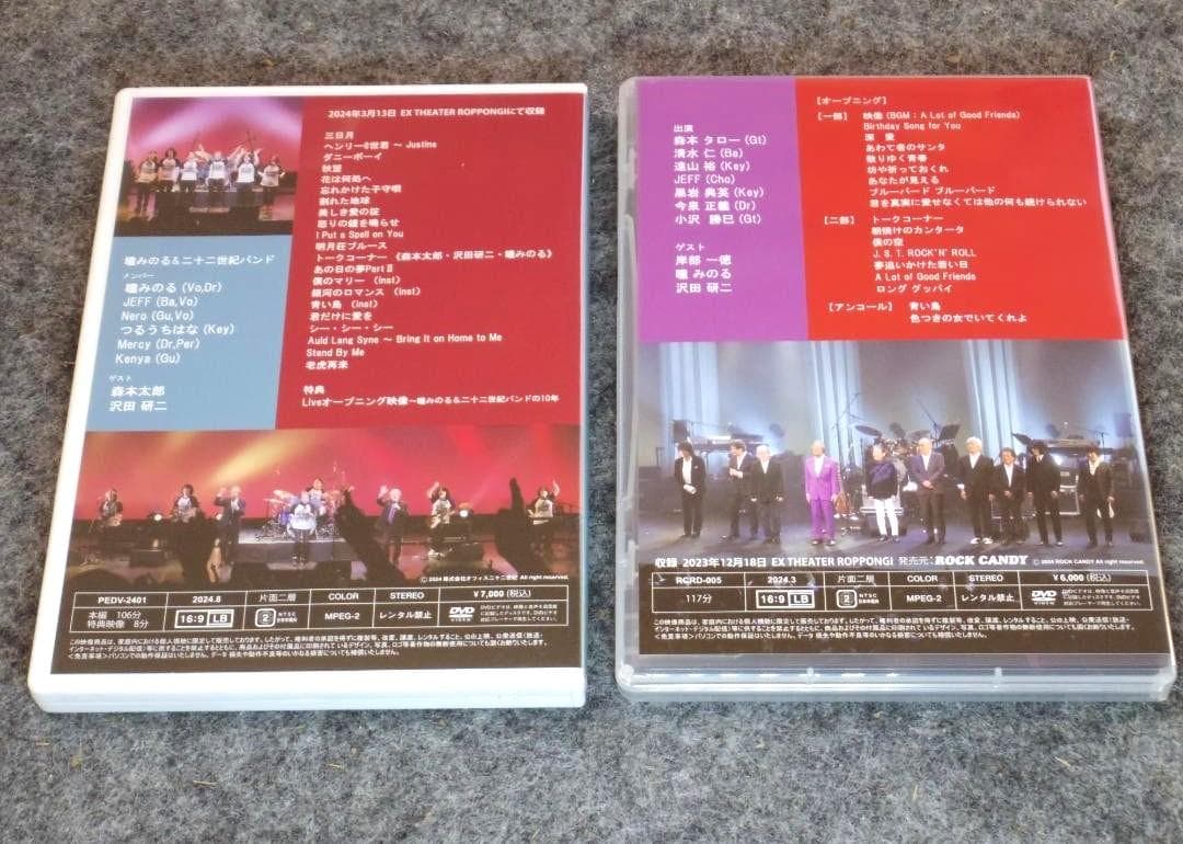 DVD・CD　森本タローバースデーライブ　瞳みのる１０周年ライブ　ザ・タイガース