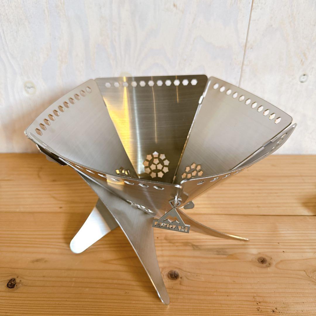 未使用品　ANCAM アナキャン 焚火台　FIRE WHIRL Sサイズ　5枚組