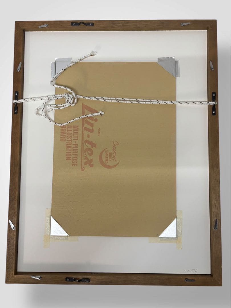 #津田耕「Jazzライフ」マイルス・デイヴィス　額装アクリル画