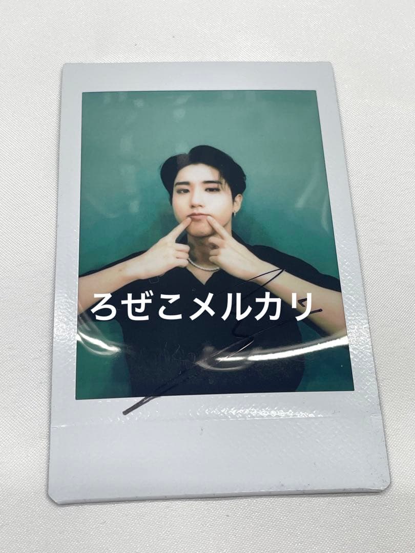 Stray Kids ハン サイン入りチェキ インスタント写真 スキズ チェキ