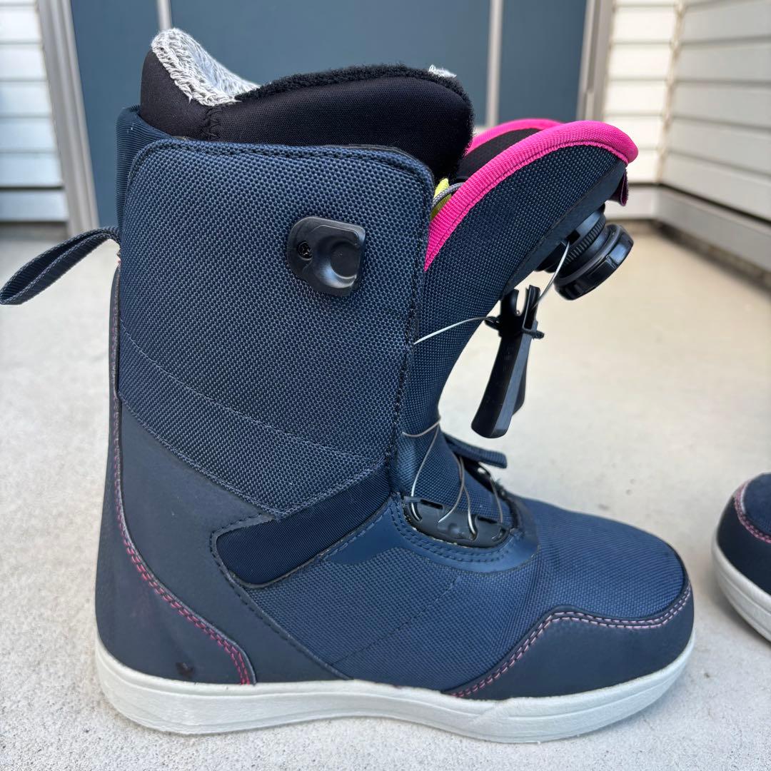 FLUX フラックス スノーボードブーツ レディース メンズ ネイビー/ピンク