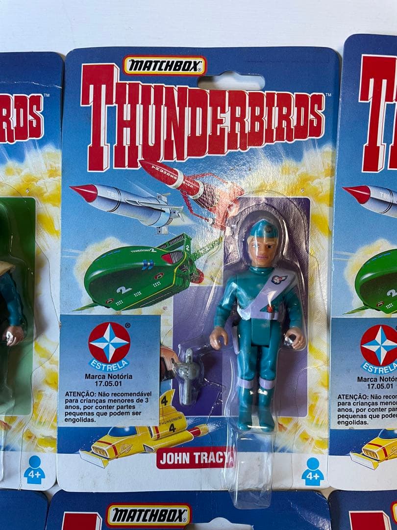 マッチボックス　サンダーバード フィギュア　10体セット　未開封　ビンテージ