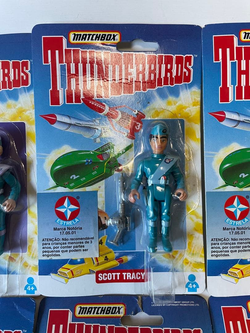 マッチボックス　サンダーバード フィギュア　10体セット　未開封　ビンテージ