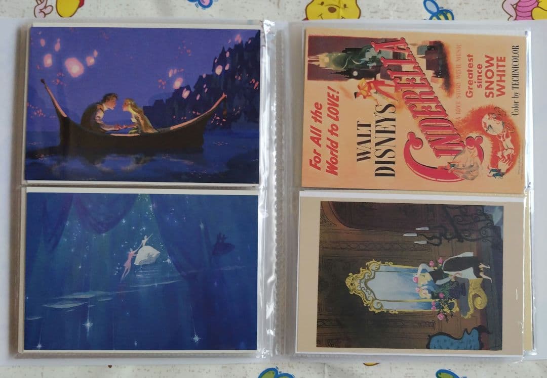 ディズニーポストカードまとめ売り　 （ファイル①）