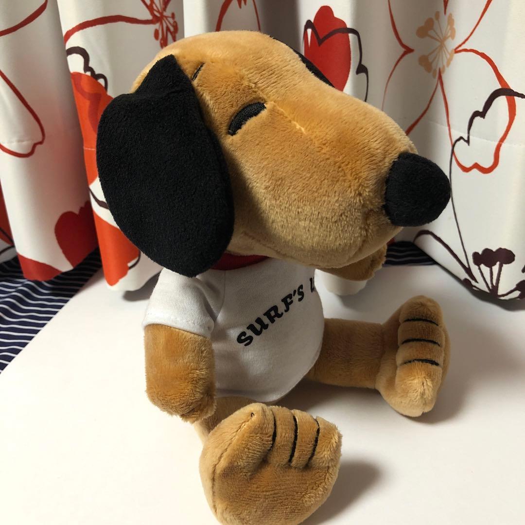 ハワイ限定　✳︎ 日焼けスヌーピー　moni モニ　ぬいぐるみ　SURF’S UP