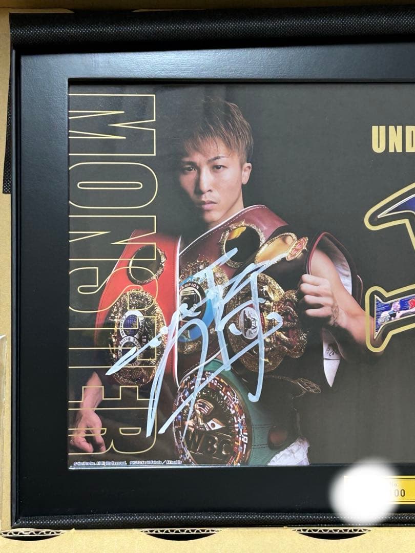 井上尚弥　ピンズ　直筆サイン　限定版