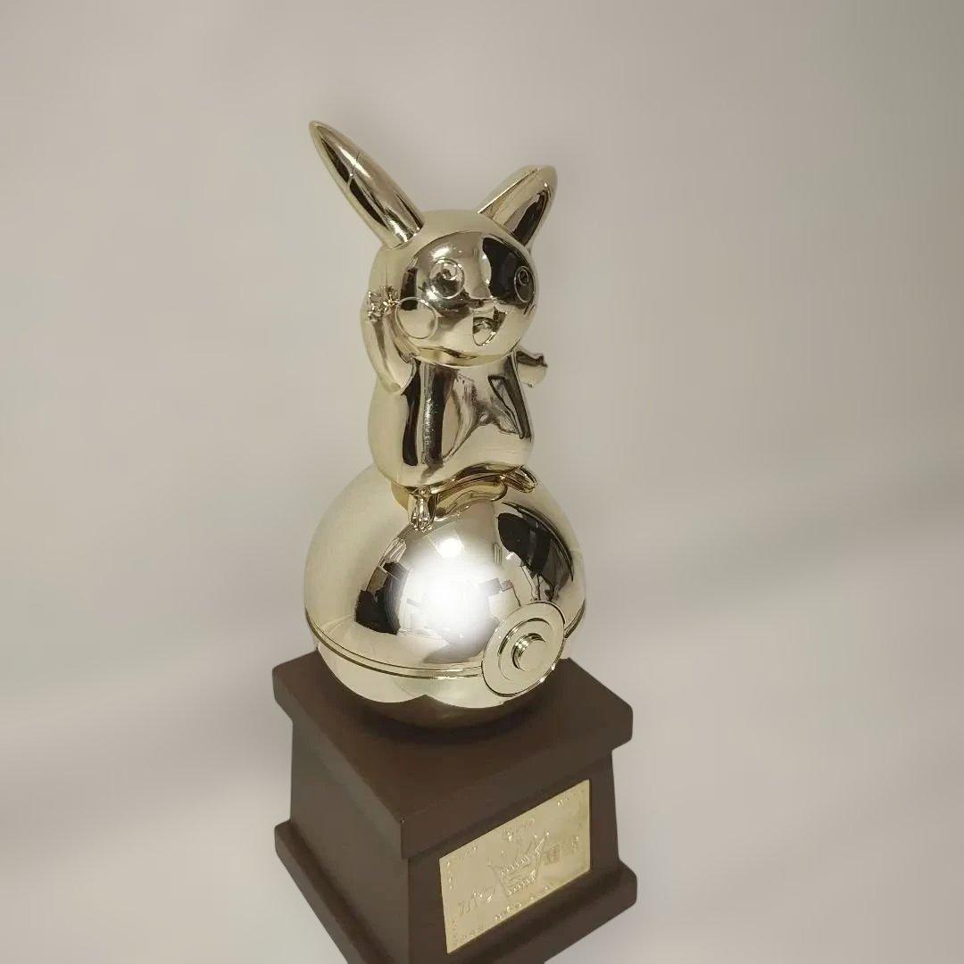 ポケモン電報 ピカチュウ　トロフィー　Pokémon　DENPO