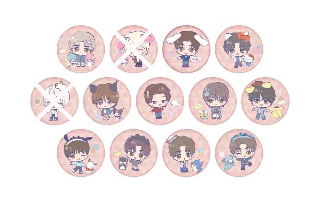 SEVENTEEN　缶バッジコレクション 全13種