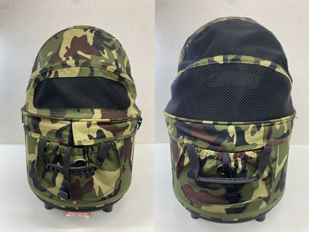 Air Buggy for dog DOMEエアバギー ペットカート迷彩
