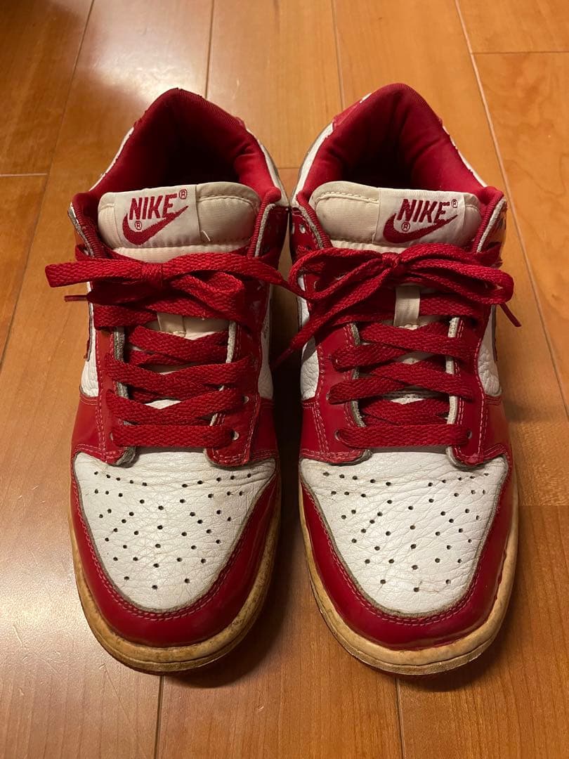 ナイキ ダンク エナメル レッド/ホワイト