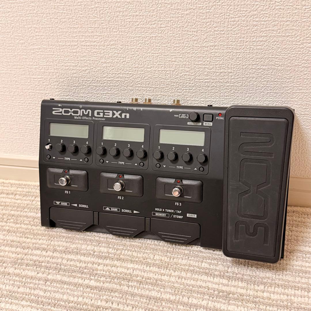 【美品✨】zoom G3Xn　ギター　マルチエフェクター