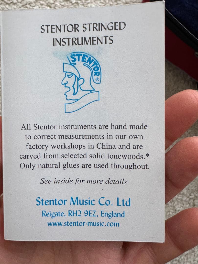 STENTOR ステンター student II 1/16 バイオリン 美品