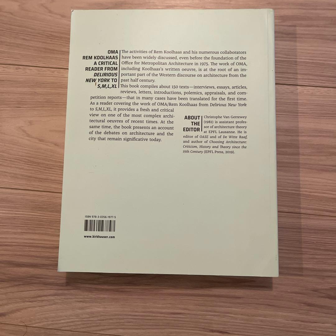 【希有】建築理論集REM KOOLHAAS: A Critical Reader