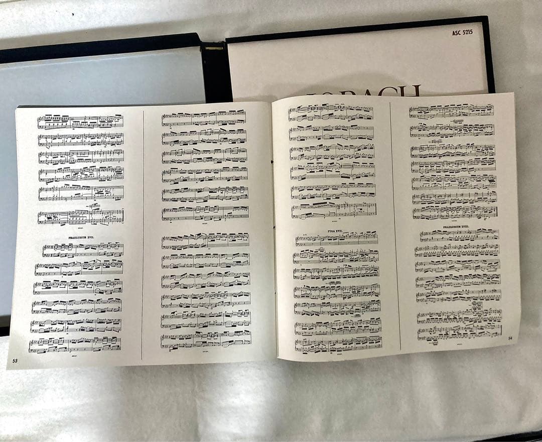 バッハ 平均律クラヴィーア全曲集 東芝 LP レコード 原音 1963年