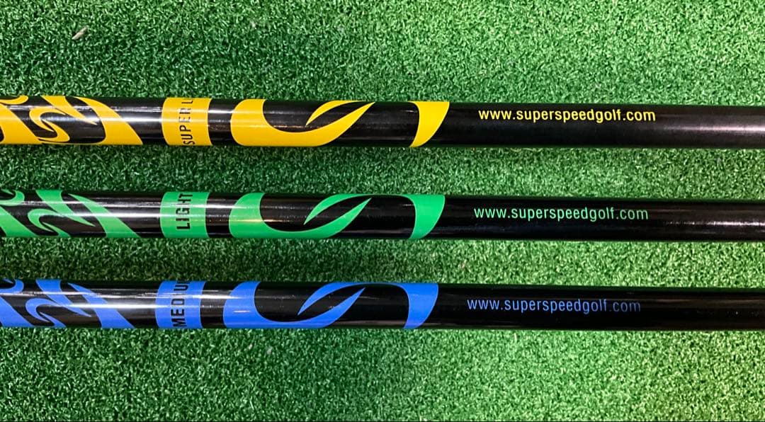 SuperSpeed Golf スイングトレーニングクラブ　3本セット