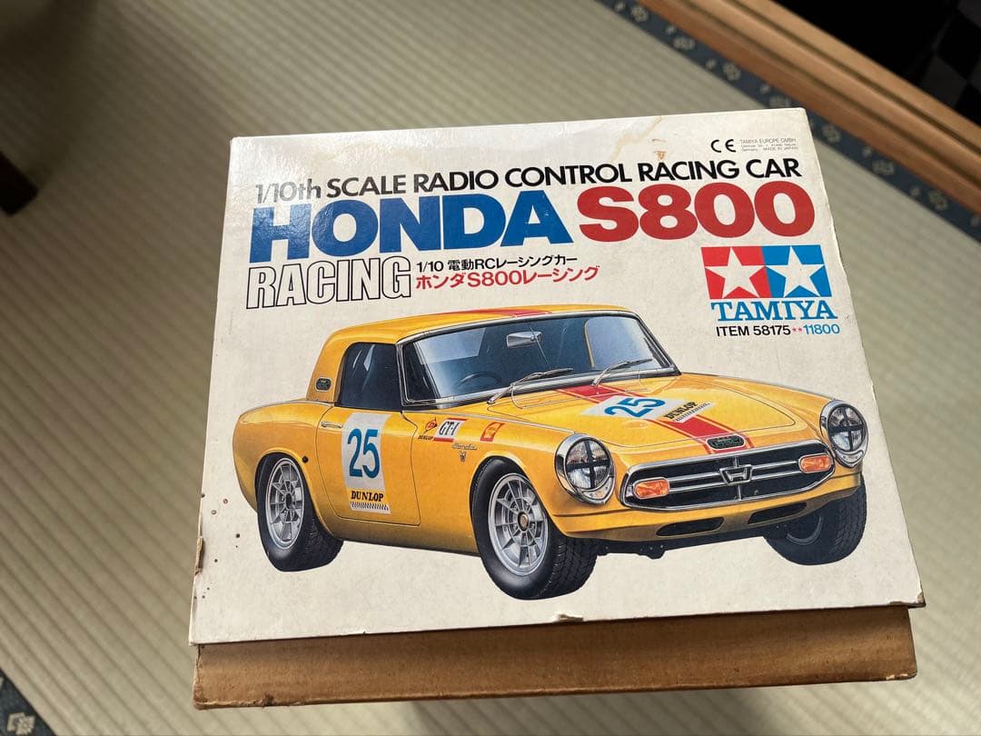 HONDA S800 1/10 RCカー(TAMIYA) 旧車ラジコン