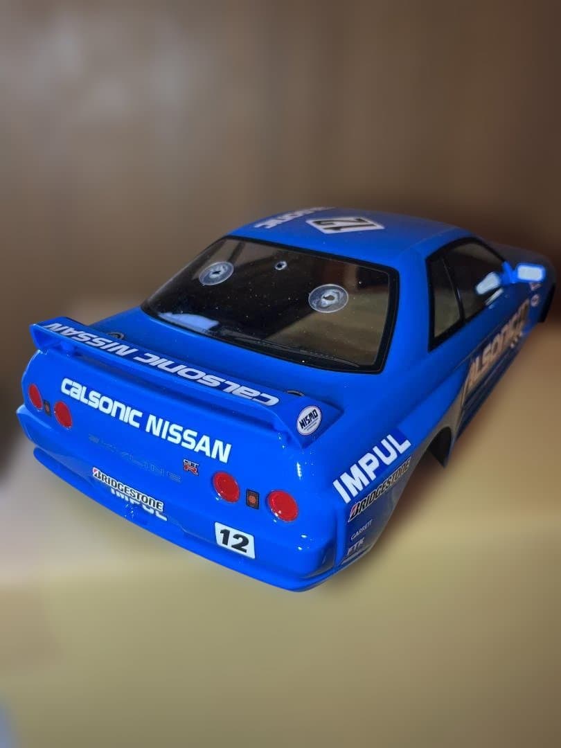 タミヤ　カルソニック スカイライン GT-R Gr.A　塗装済みボディ