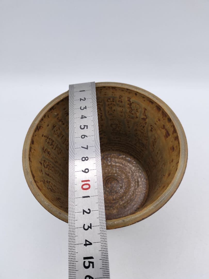 c484 建水 棒の先 遠州七窯　志戸呂 紙箱 茶道具 古物