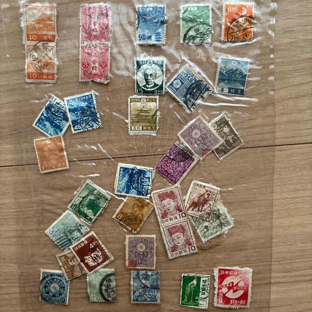多国籍使用済切手コレクション