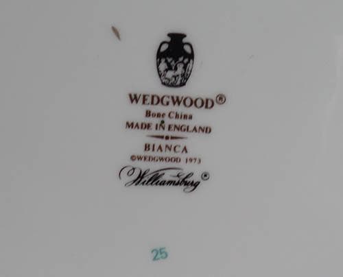 ウェッジウッド ビアンカ ラージ　ティーポット 英国製 容量1200m 2471