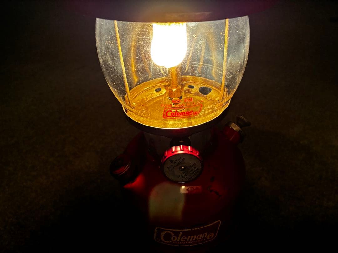 メンテ済》コールマン【'66年01月製200Aランタン】パテペン