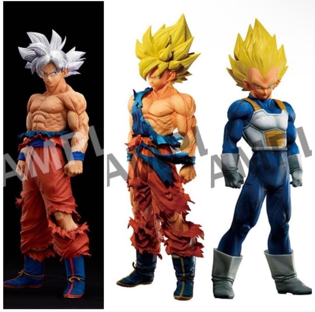 ドラゴンボール　孫悟空・ベジータ・孫悟空（身勝手の極意）SMSP 3体セット