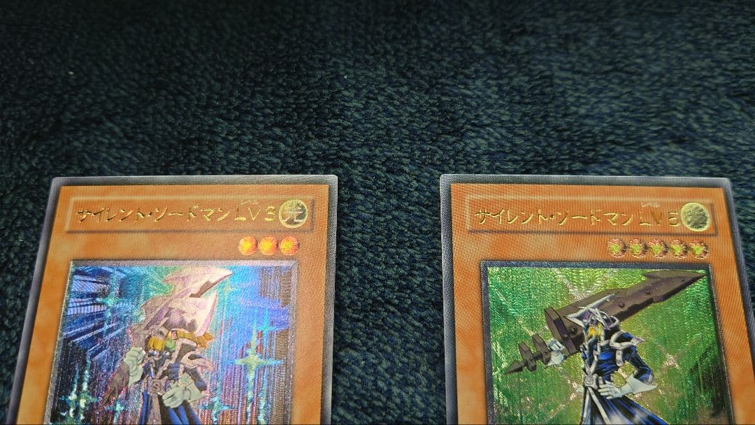 M*i様 【極美品】遊戯王カード　サイレント・ソードマンLV3と5　レリーフ