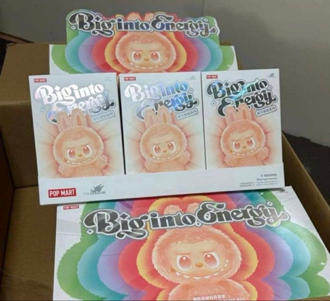 【正規品・完全未開封】Labubu Big into Energy ３個