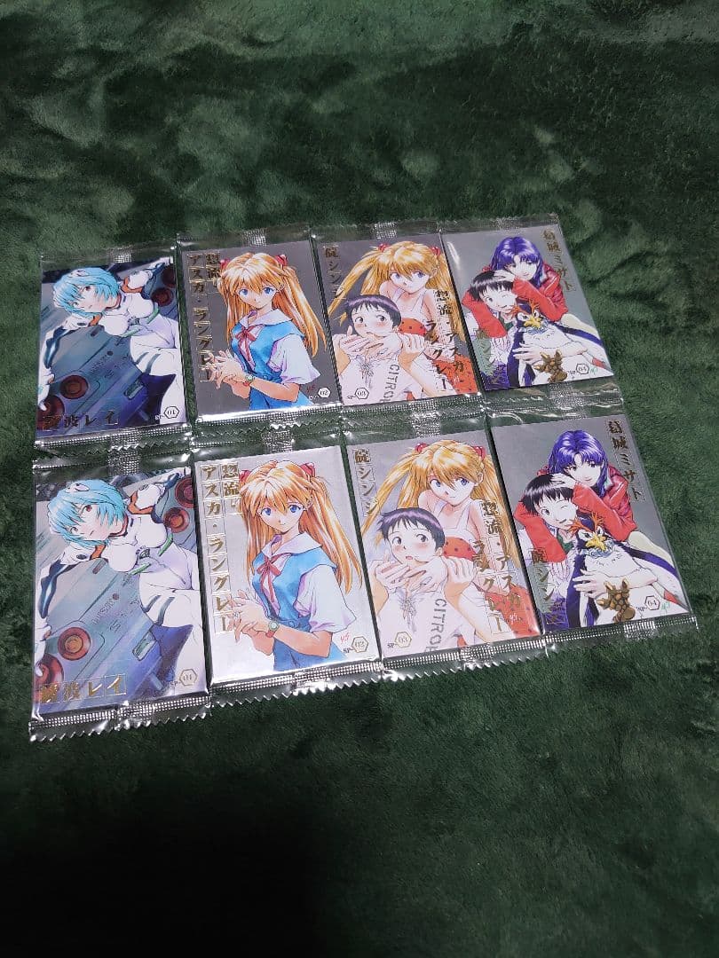 希少品 chap.1&2&3のみ 内袋未開封 エヴァンゲリオンウェハースカード