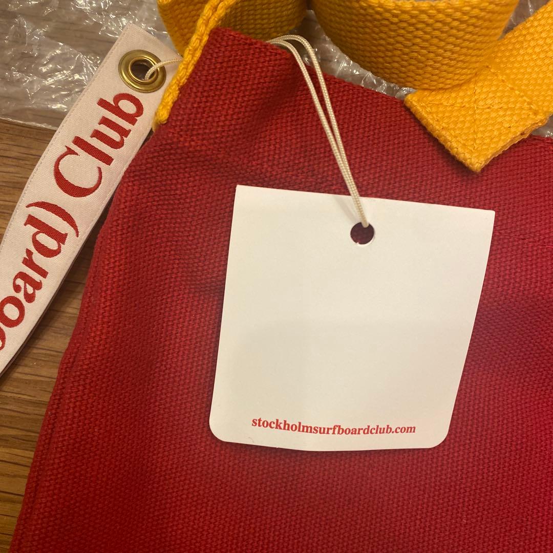 Stockholm (Surfboard) Club トートバッグ レッド